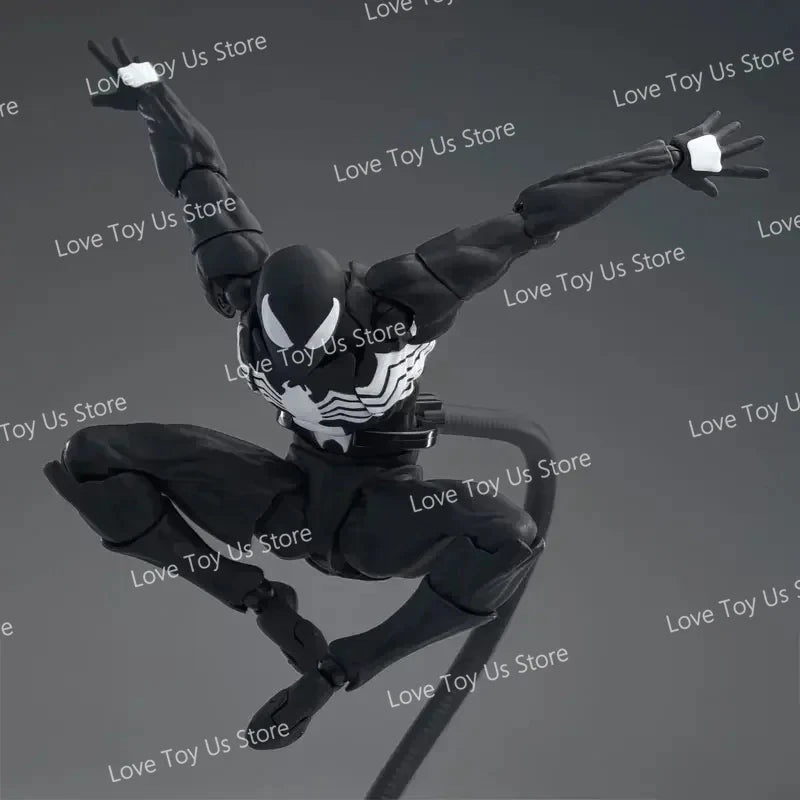 Original Mess Toys Spider Figure – Black Suit & Scarlet Spider Kaine Parker Action Figure