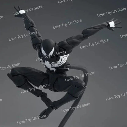 Original Mess Toys Spider Figure – Black Suit & Scarlet Spider Kaine Parker Action Figure