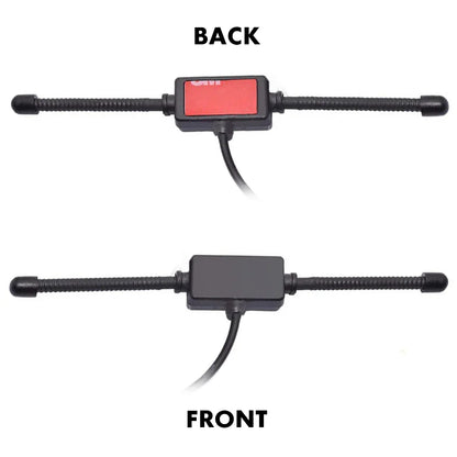 Universal Car Windshield AM/FM Radio Antenna – Signal Amplifier Booster, 12V Hidden Truck Antenna for Stereo