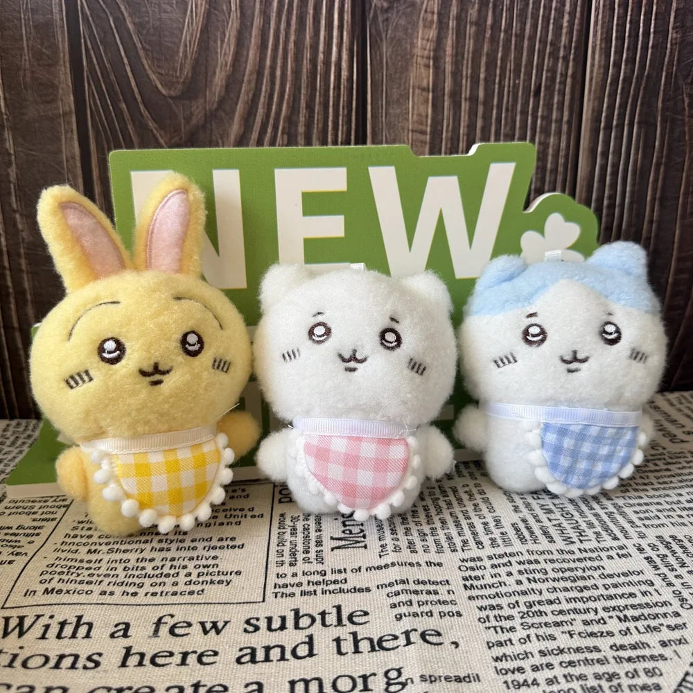 Cute Furry Usagi Hachiware Plush Doll - High Quality Cartoon Toy Friend Gift