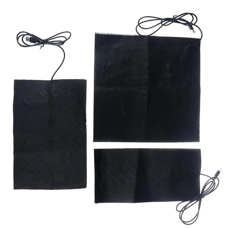 USB Far Infrared High-Temperature Heater – Carbon Fiber Electric Waist & Knee Heating Pad