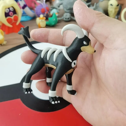 Pokemon Collectible Figures - 1:20 DIY 3D Printed Kawaii Cartoon Character Models & Kids Christmas Gift Toys