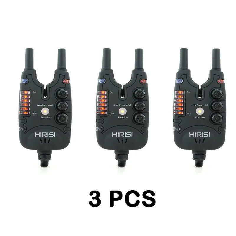 Hirisi Carp Fishing Bite Alarm - Adjustable Volume, Tone & Sensitivity LED Indicator B150