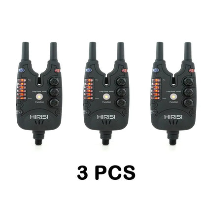 Hirisi Carp Fishing Bite Alarm - Adjustable Volume, Tone & Sensitivity LED Indicator B150