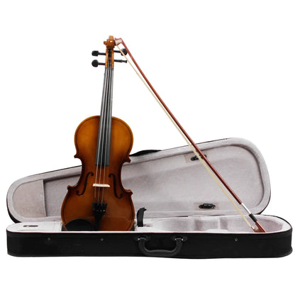 Astonvilla 4/4 Retro Violin - Professional Acoustic Fiddle with Solid Wood Design, Case and Bow