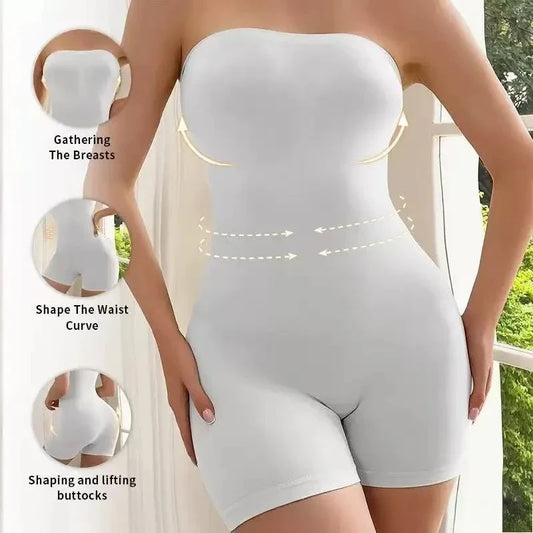 Women’s Seamless Shapewear Bodysuit - High-Waisted Tummy Control & Hip-Lifting Body Shaper