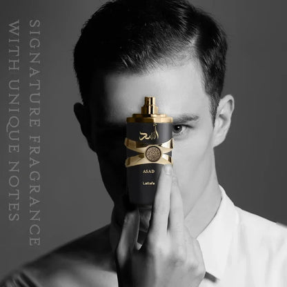 100ml Original Asad Men’s Eau De Toilette — Long-Lasting Unisex Arabian Perfume with Pheromones