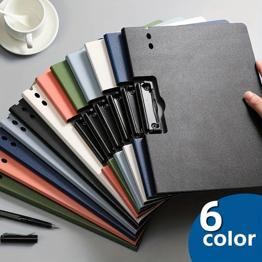 A4 File Folders - Documents Organizer Clipboard with Cover, Perfect for Business, School, and Office Supplies