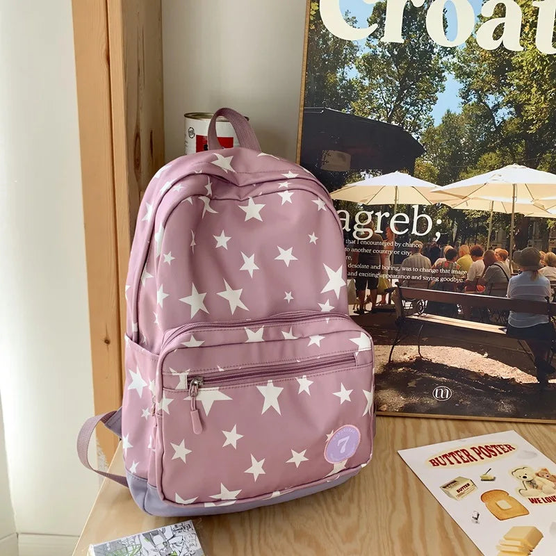 Star Laptop Backpack 17 Inch | Cute Travel & College Bag for Women, Men, Students, Back to School Bookbag