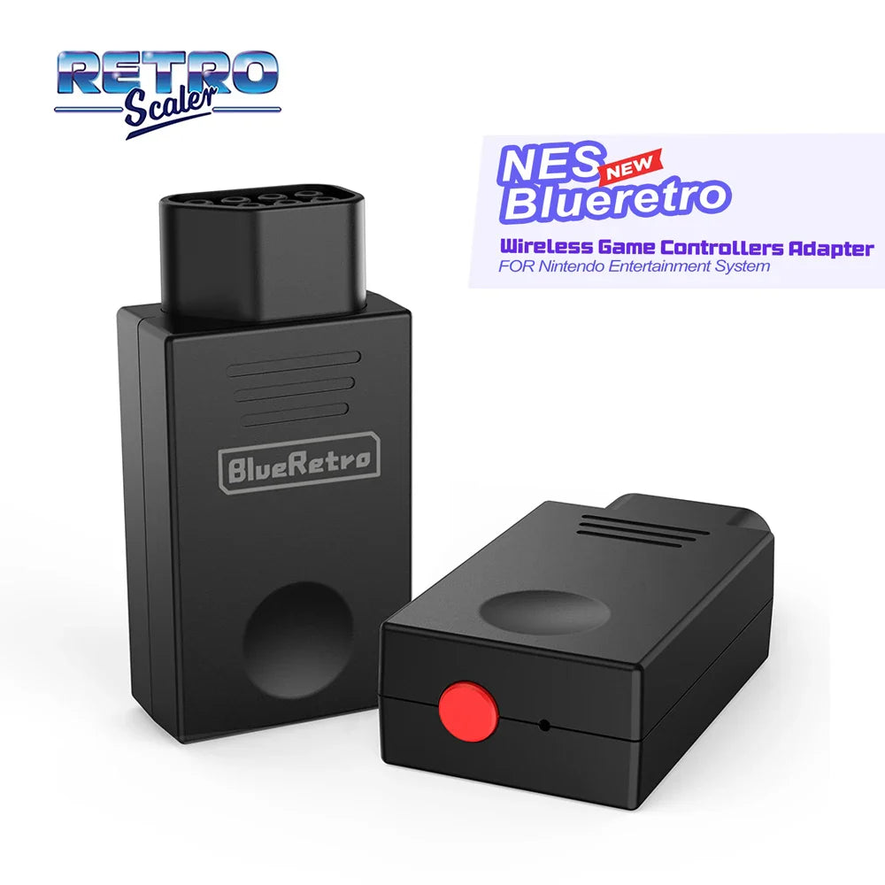 RetroScaler BlueRetro Wireless Controller Adapter – NES to PS3/PS4, 8BitDo & Ipega9076 Switch Joy-Con Compatible