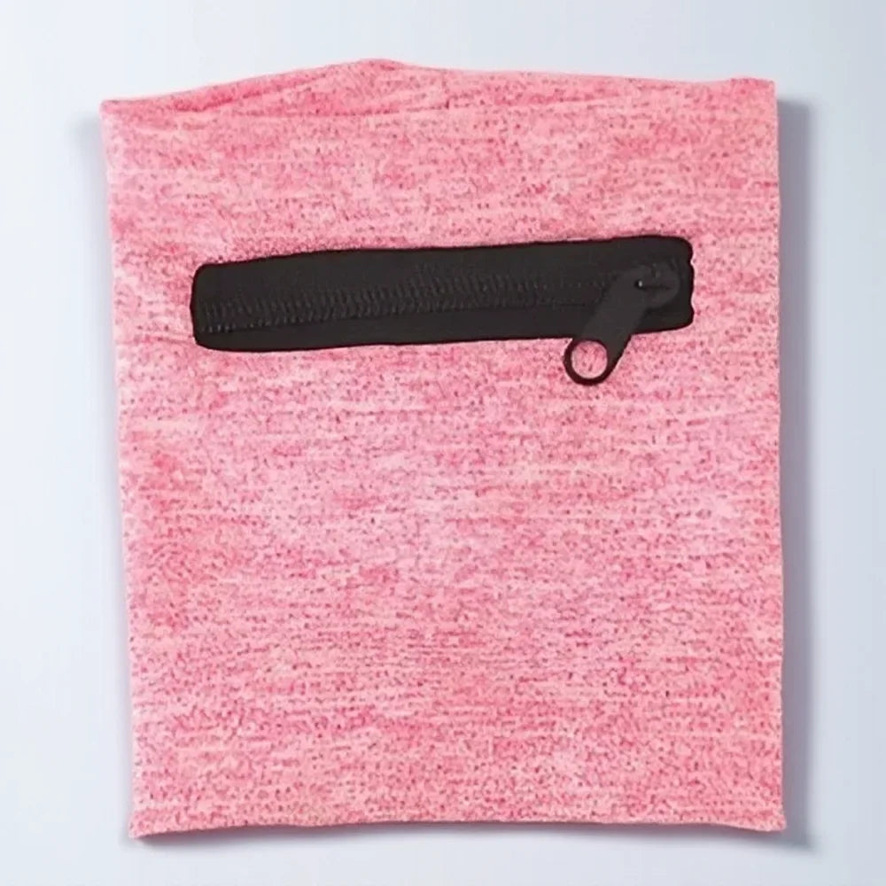 Lightweight Zipper Wrist Pouch - Secure Travel & Workout Storage Bag for Phone, Cash, Cards and Keys