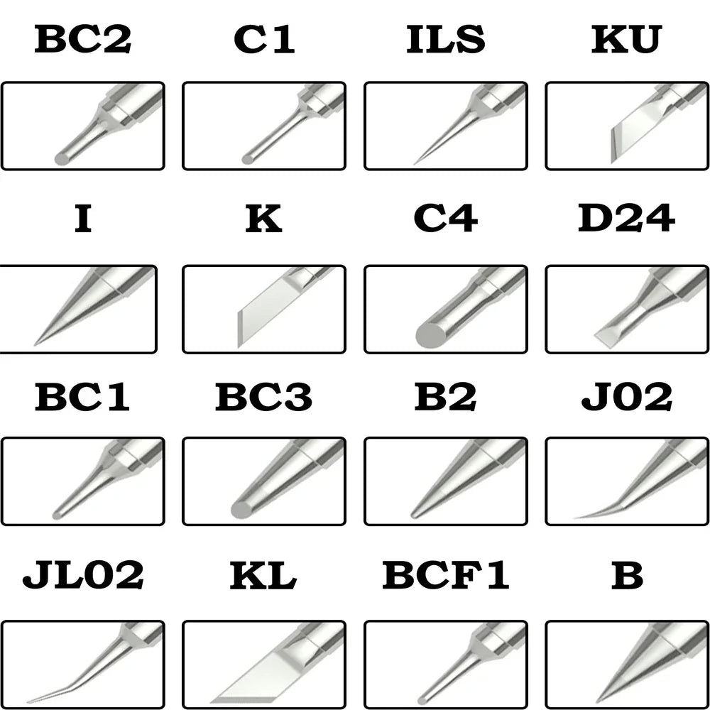 TS101 Soldering Iron Tip – Replacement for PINE64 Pinecil V2, TS100, TS-BC2 & ILS Models, Welding Repair Tool