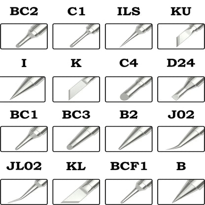 TS101 Soldering Iron Tip – Replacement for PINE64 Pinecil V2, TS100, TS-BC2 & ILS Models, Welding Repair Tool