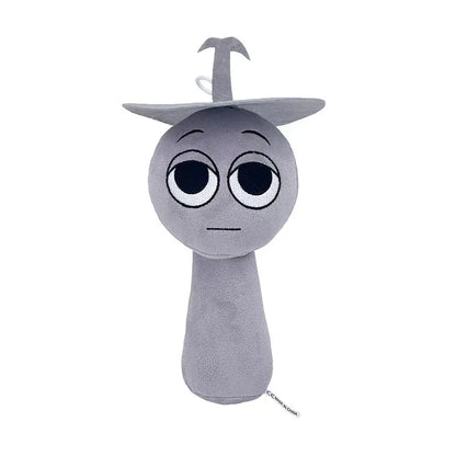 Sprunki Plush Toy Set Soft Cartoon Stuffed Animal Plush Dolls Collectible Fan Gift for Birthdays & Christmas
