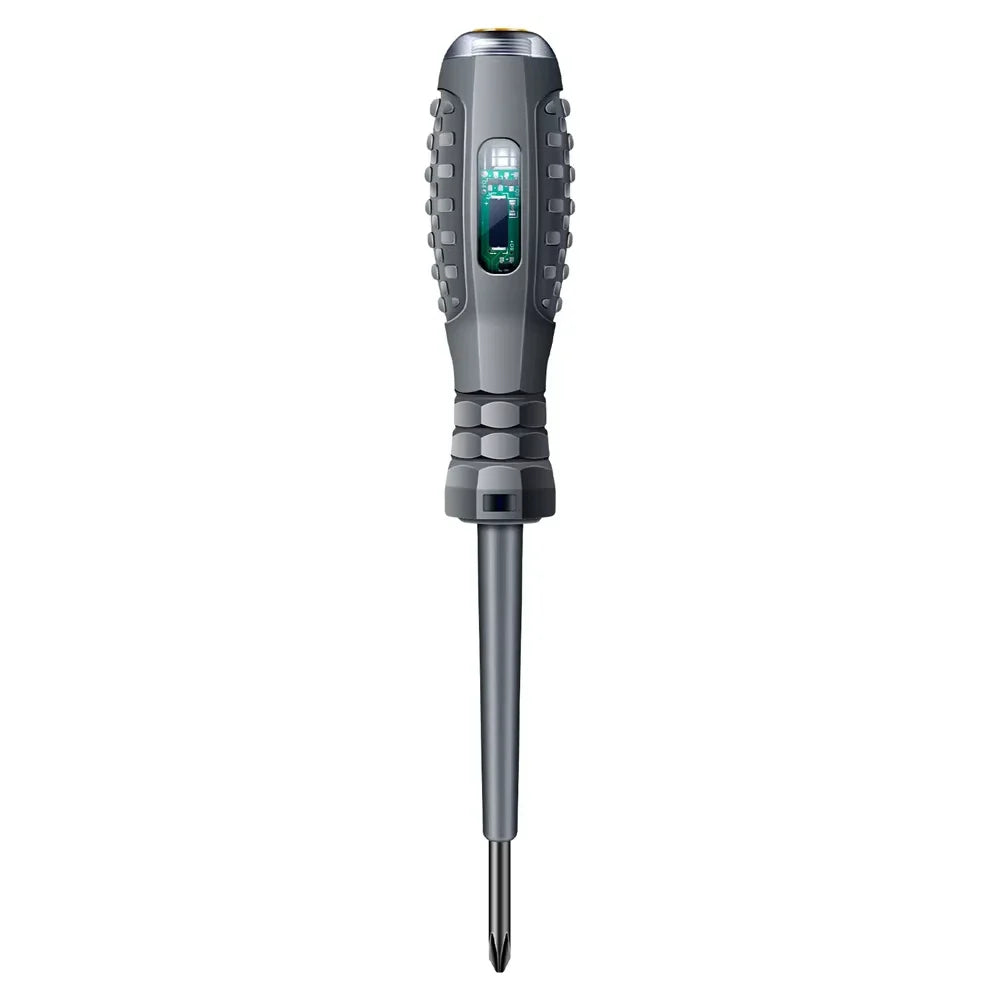 Multifunctional Electrician Test Screwdriver – AC Non-Contact Voltage Tester Pen 70-600V with Red/Green Indicator Lights