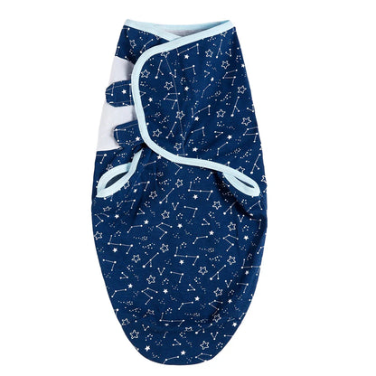100% Cotton Newborn Swaddle Sleep Sack – Thick Infant Baby Wrap Cocoon Diaper Bag (INSULAR Summer)