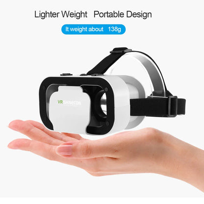 Shinecon 3D VR Glasses – Virtual Reality Headset with Controller for Smartphone Gaming