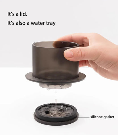 TIMEMORE SimpleDrip Water Dropper — 13-Hole Lid for Uniform, Stable Water Flow