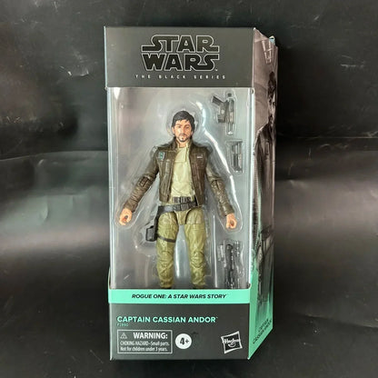 Star Wars Action Figures - Hasbro Black Series Obi-Wan, Darth Vader, Cal Kestis, Boba Fett, Luke & Mandalorian Collectible Toys