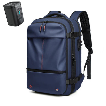 Men's Travel Backpack – Large Capacity 17-Inch Laptop Backpack, Business & Hiking Expandable School Bag
