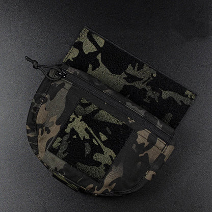 Outdoor Tactical JPC/CPC Vest – Large FC Sub-Pouch with Expanded Lower Belly MOLLE Tactical Chest Pouch