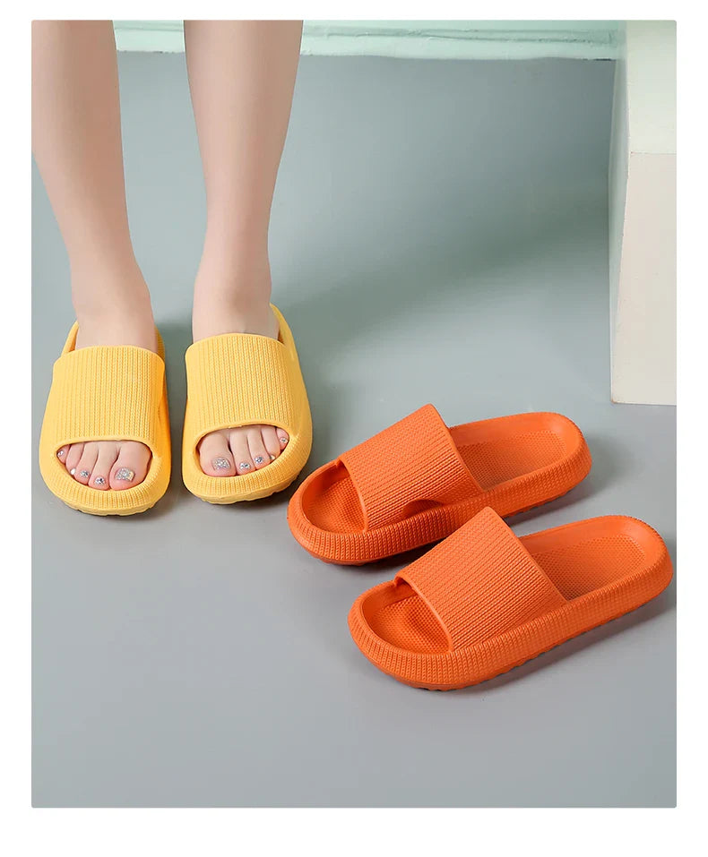 Men’s Soft-Soled Non-Slip Slippers – Summer Home EVA Comfort Slippers