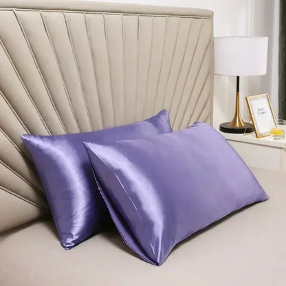 100% Natural Mulberry Silk Pillowcase - Real Silk Hair & Skin Care Bedding Cover with Custom Size Options