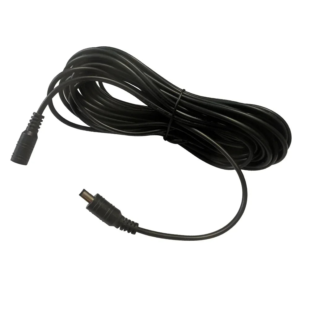 DC Extension Cable - 5.5x2.1mm Female to Male Power Cord for 12V Adapter, LED Strip Lights & Electronic Devices
