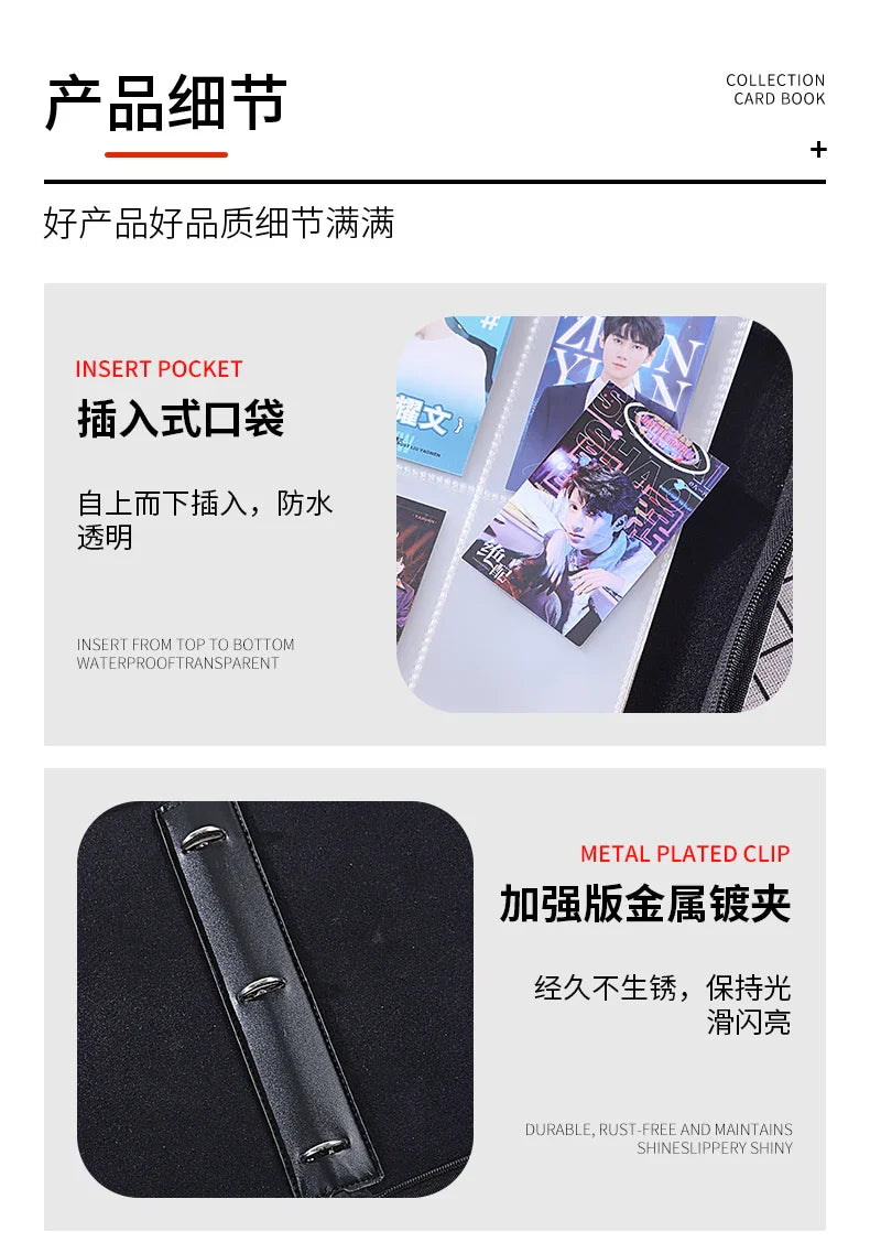 400/900PCS Pokémon Card Storage Book – 25th Anniversary Large Capacity Collectible Album for Cards