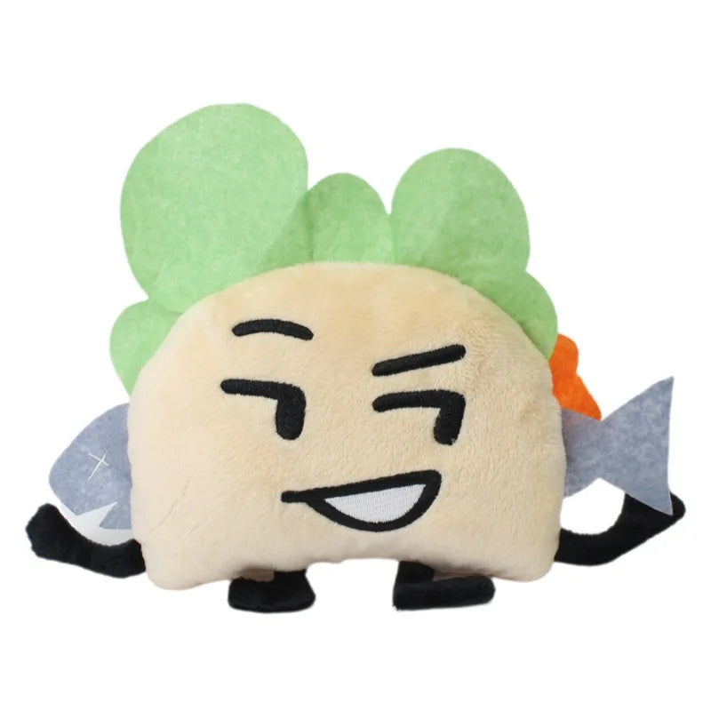 30-Style Battle for Dream Island Plush Toys – Clock, Button, Waffle Ball, Electric Fan, Pillow Doll for Kids Gift