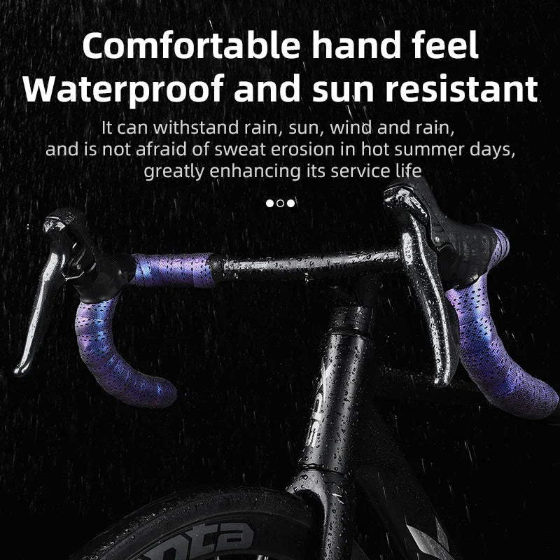 ESLNF Colorful Thickened Anti-Slip Handlebar Tape – Anti-Vibration Comfort Road Bike Bar Wrap