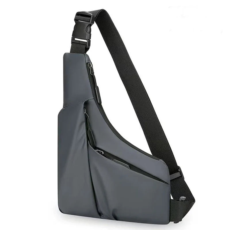 Men’s Portable Chest Bag – Lightweight Asymmetrical Crossbody for Outdoor Sports, Travel, Hiking & Daily Use