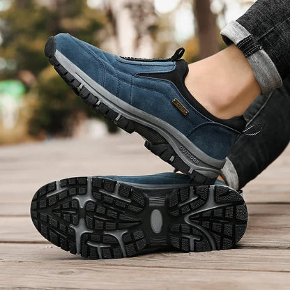 Men’s Lightweight Walking Shoes - Fashion Sport Sneakers with Comfortable Flat Design for Casual Everyday Wear