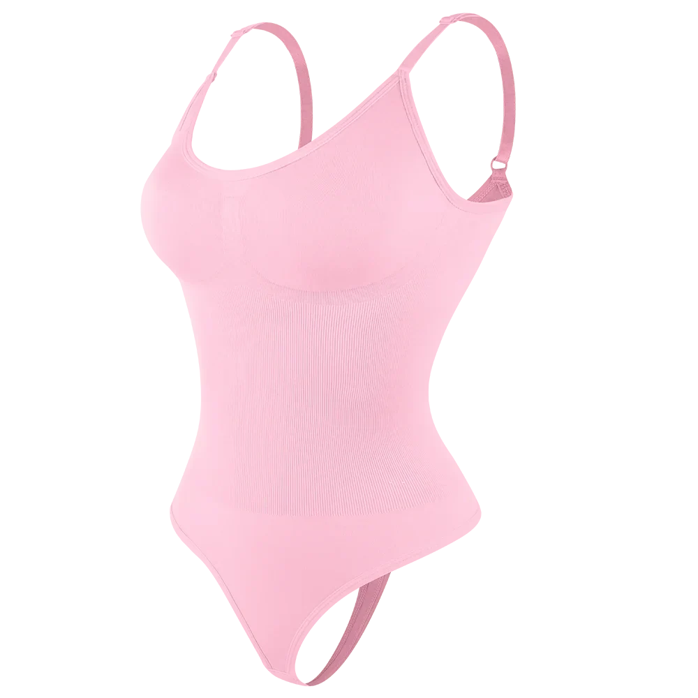Women’s Tummy Control Shapewear Bodysuit - Butt Lifter Slimming Body Shaper for Invisible Under Dress Wear