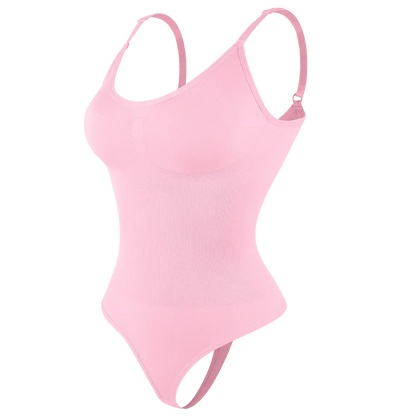 Women’s Tummy Control Shapewear Bodysuit - Butt Lifter Slimming Body Shaper for Invisible Under Dress Wear