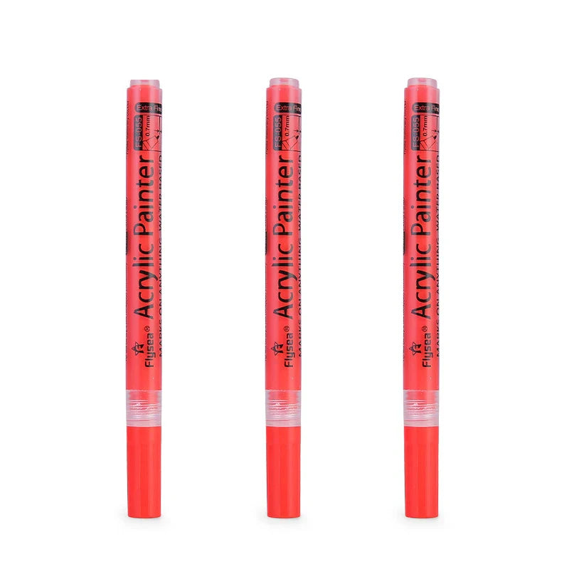 New Golf Club Color Changing Pen – Waterproof Acrylic Ink with Sunscreen & Covering Power, 12 Colors Gift for Golfers