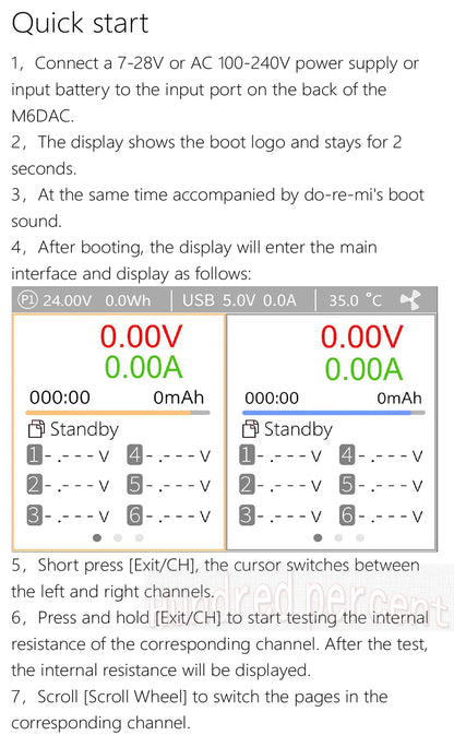 ToolkitRC M6DAC Dual Channel Smart LiPo Battery Charger – 200W AC, 350W DC x2, 15A for 1-6S LiHV PD 65W Discharger