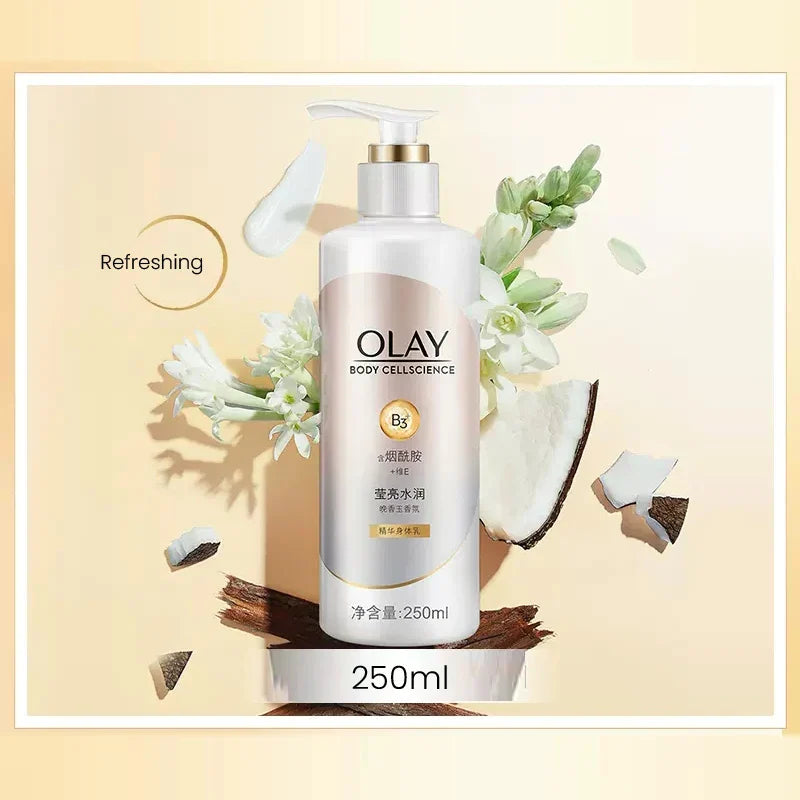 OLAY Body Lotion B3+ Niacinamide – Nourishing, Hydrating, Firming & Brightening Body Cream, Olay Body Cellscience