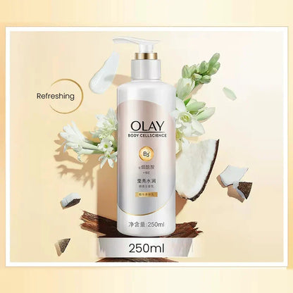 OLAY Body Lotion B3+ Niacinamide – Nourishing, Hydrating, Firming & Brightening Body Cream, Olay Body Cellscience