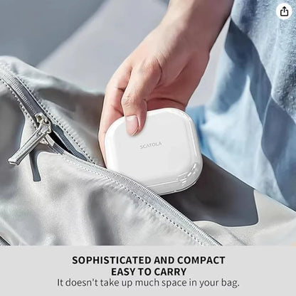 Mini Travel Pill Box — Lightweight 4 Compartment Pocket Medicine Organizer