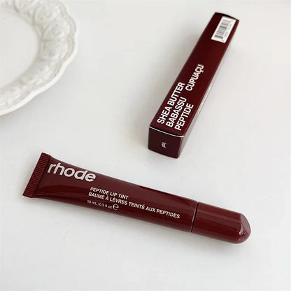 Rhode Peptide Lip Balm Set - Long-Lasting Moisturizing Lip Treatment with Coffee & Raspberry Lip Care
