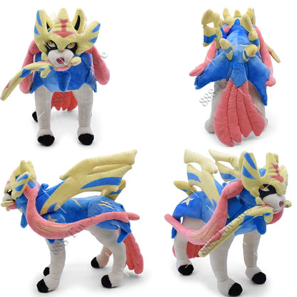 Pokémon Plush Toy Set Shiny Gyarados Charizard Mega Rayquaza Lucario Ho-Oh Zorua Butterfree Anime Stuffed Animals Kids Christmas Gift Plushies