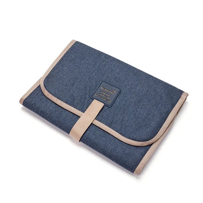 Portable Baby Diaper Changing Mat - Waterproof Foldable Washable Travel Play Mat