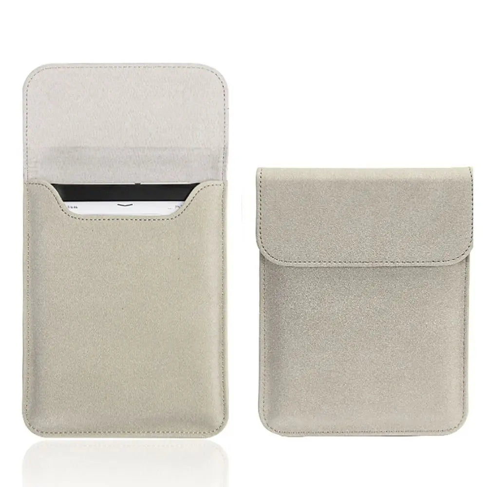 PU Leather Kindle Tablet Sleeve - Protective Carrying Pouch for Paperwhite 11th Gen 6.8" & 6" eReader Cover