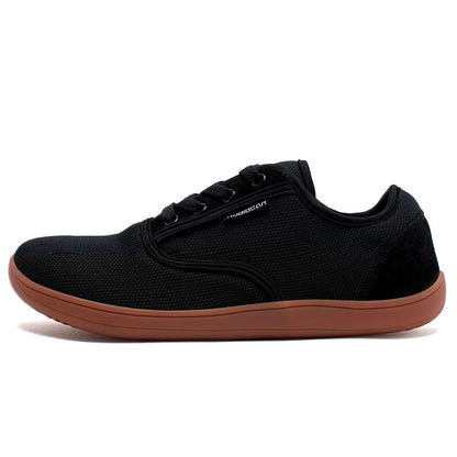 HOBIBEAR Wide-Toe-Box Barefoot Shoes for Men - Minimalist, Breathable, Comfortable Trail Walking Shoes