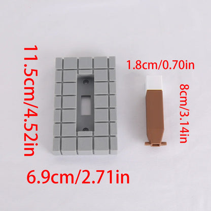 Pixel Style Switch Board – Creative Easy-Install Decorative Switch for Holiday & Home Decor