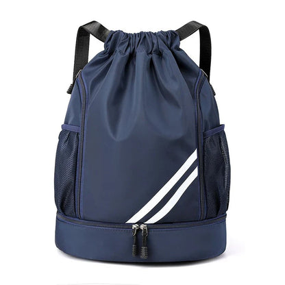 Fitness & Sports Backpack | Gym Bag for Women & Men, Basketball, Soccer, Football Storage with Drawstring Training Knapsack