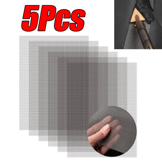 Stainless Steel Car Bumper Repair Mesh - Plastic Crack Welding Net for Body Vents and Auto Repair Tools 1-5PCS
