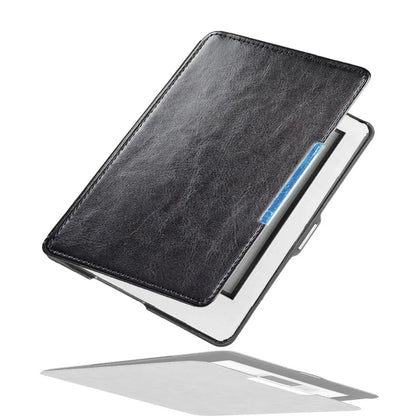 Kobo Glo 6 Inch E-Reader Cover - PU Leather Flip Case with Magnetic Adsorption Closure & Sleep Mode Support