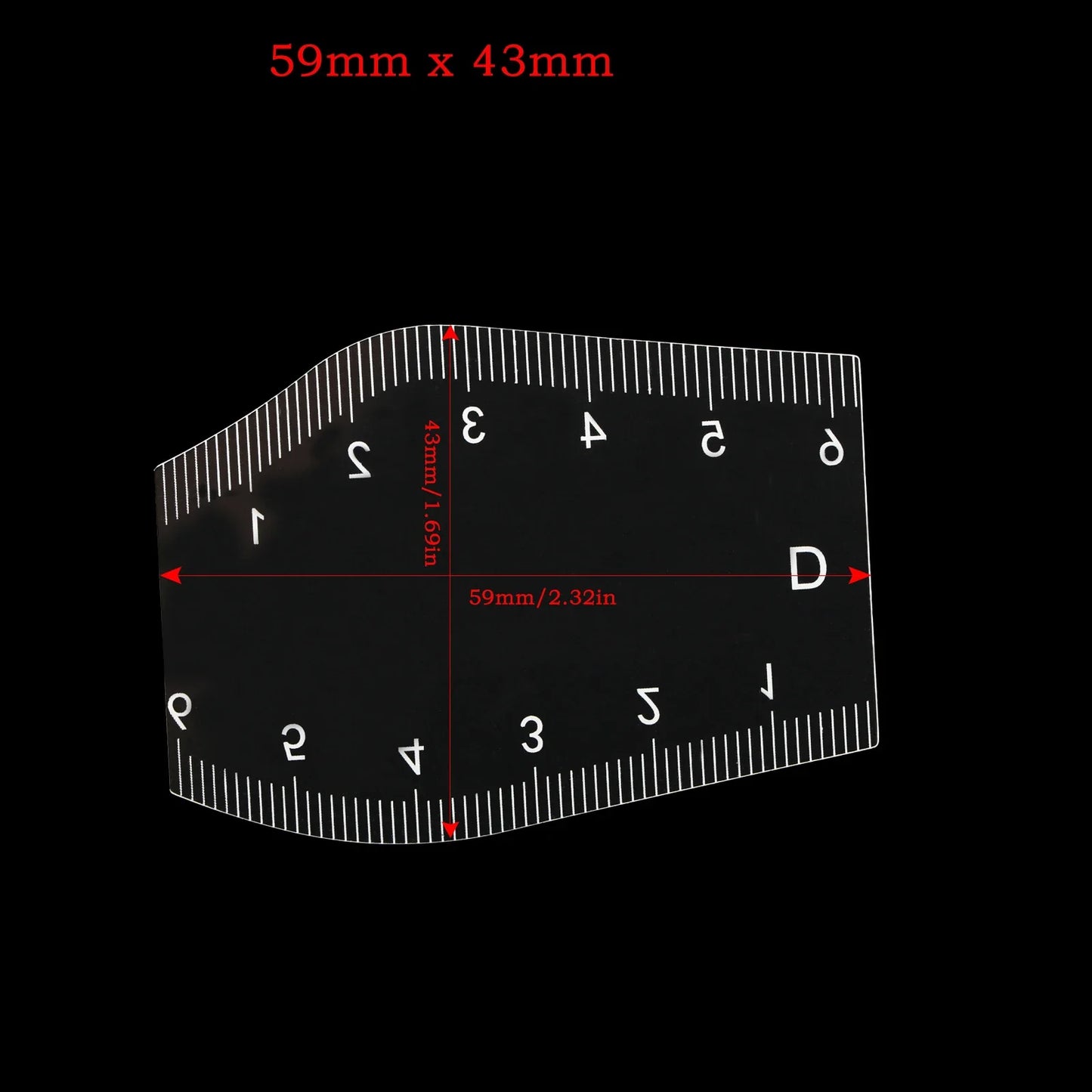 5-Type Eyebrow Shaping Stencil Kit — Multi-Style Template Ruler for Professional Brow Sculpting & Microblading